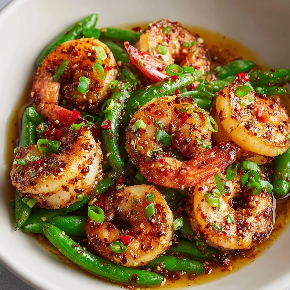 Sheet pan chili garlic shrimp with snap peas sizzles, ready for a fast weeknight dinner.