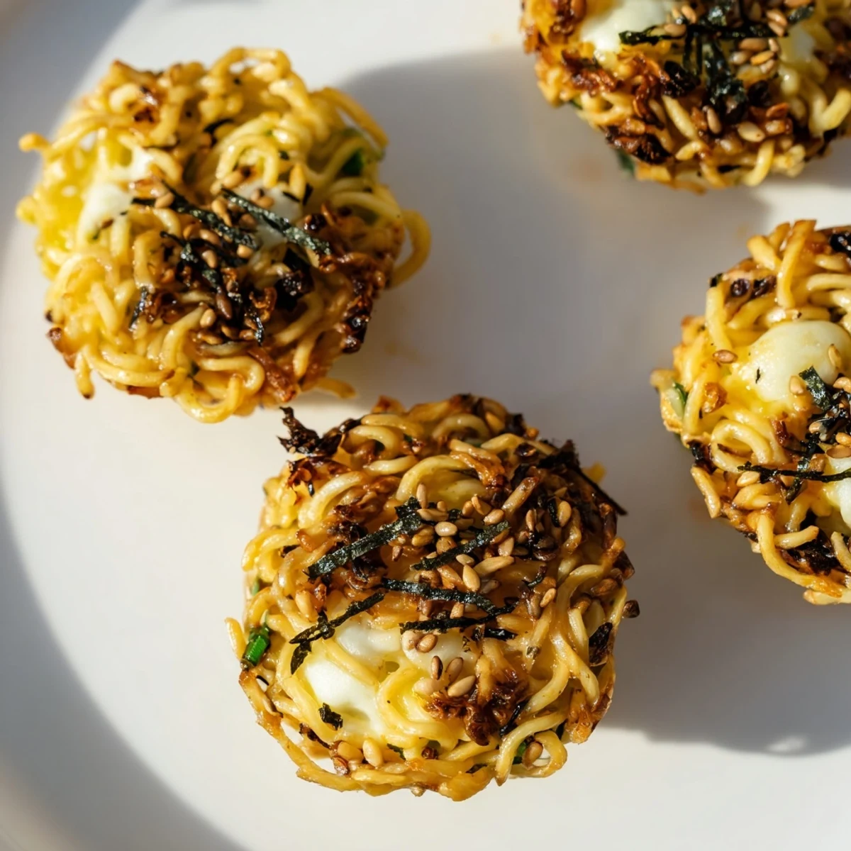 Japanese Ramen Egg Muffins
