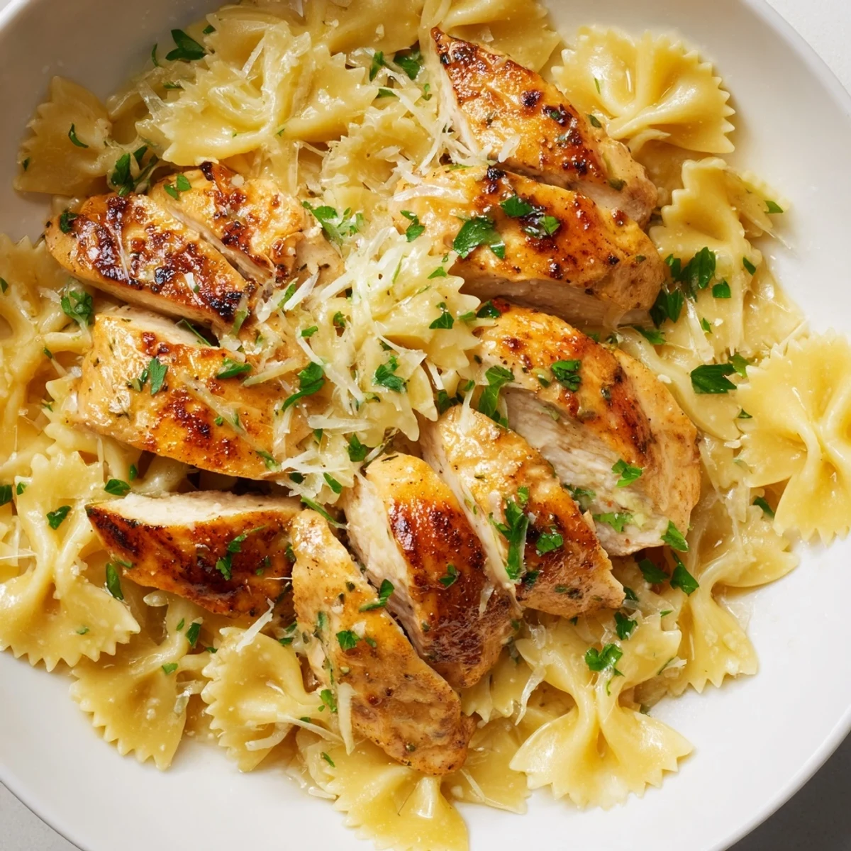 Mozzarella Garlic Butter Chicken