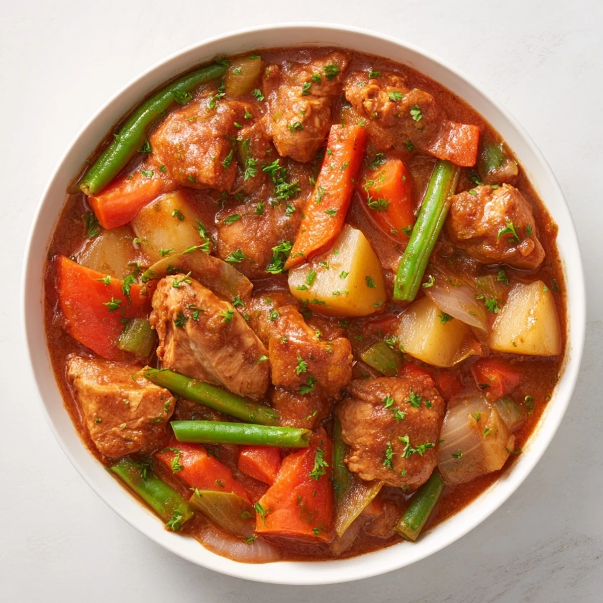 Slow Cooker Chicken Stew