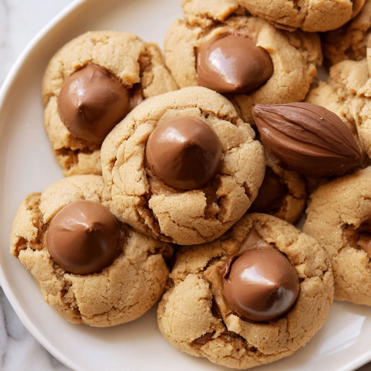 3-Ingredient Peanut Butter Blossoms