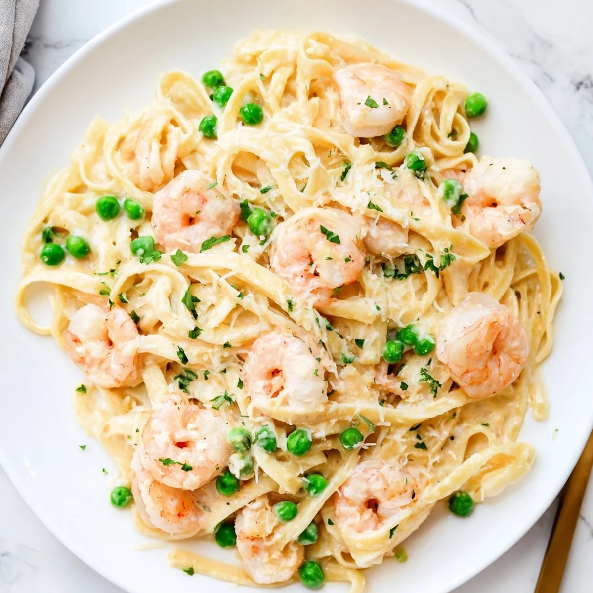 Instant Pot Shrimp Alfredo