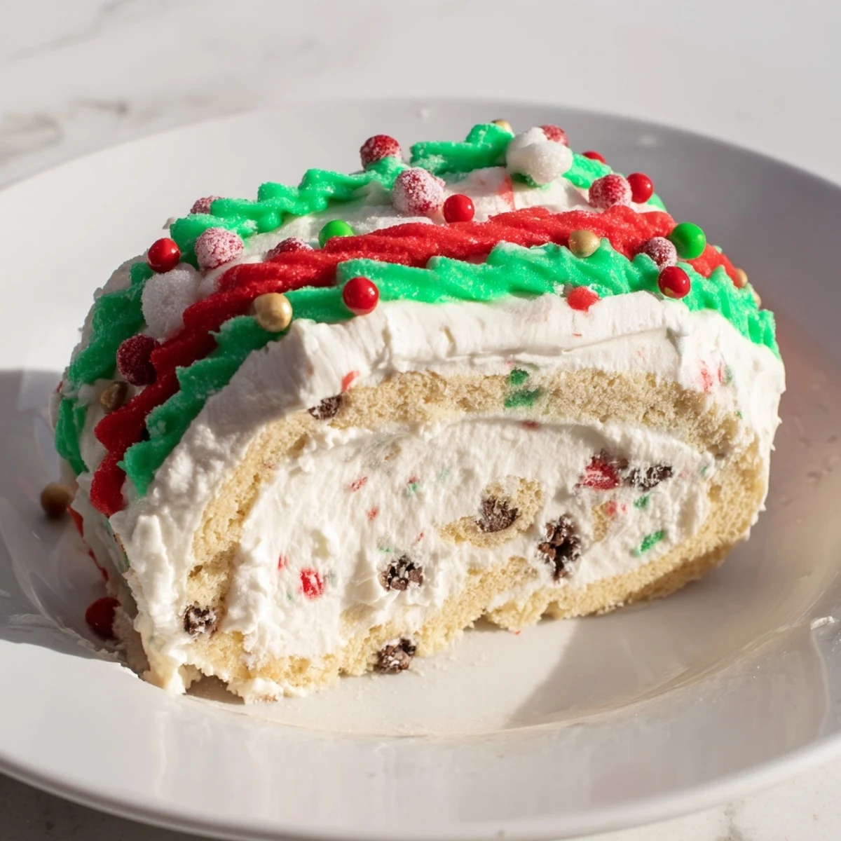 Ugly Sweater Cake Roll