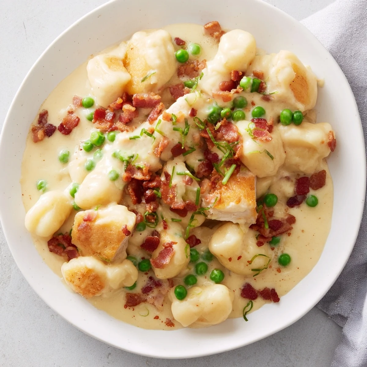 Creamy Chicken Gnocchi