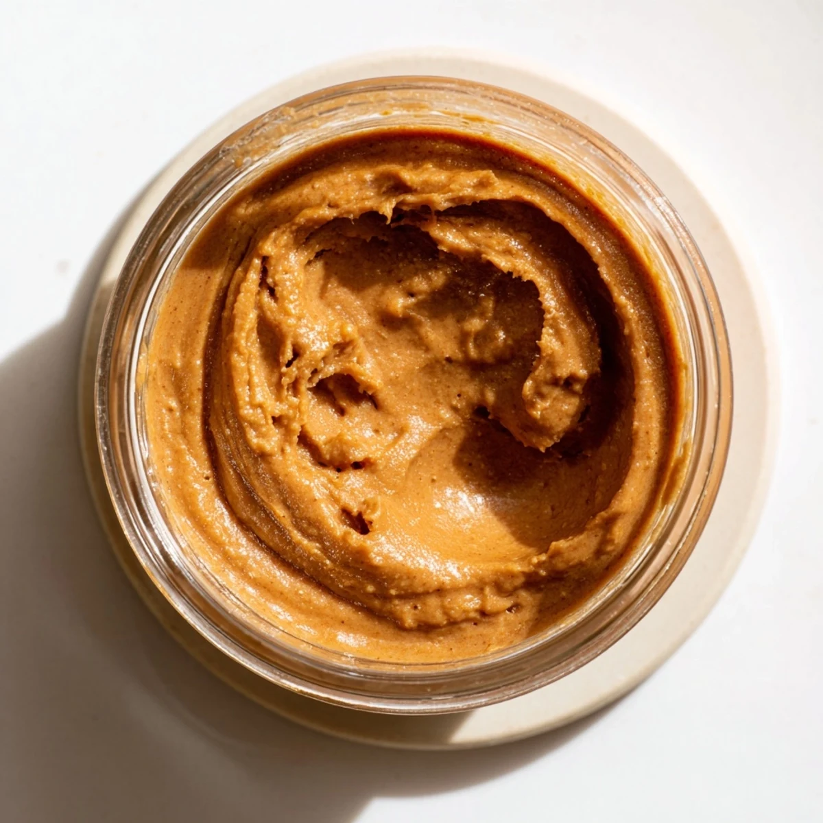 This vibrant photo shows Quick Christmas Cookie Butter Spread, a perfect holiday treat readily spreadable on toast.