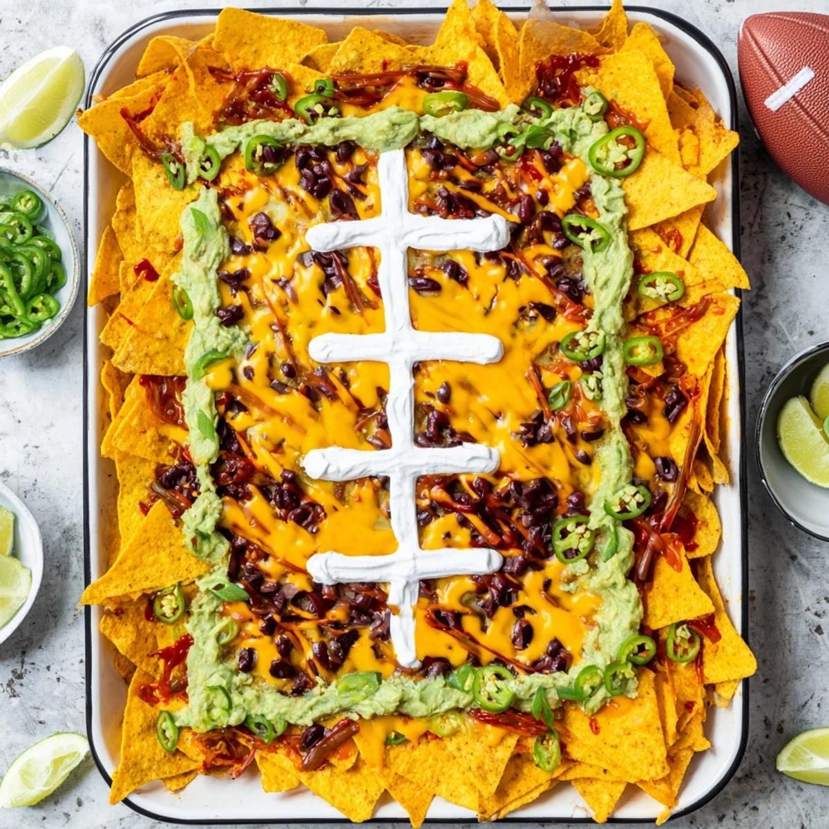 Football Field Nacho Platter