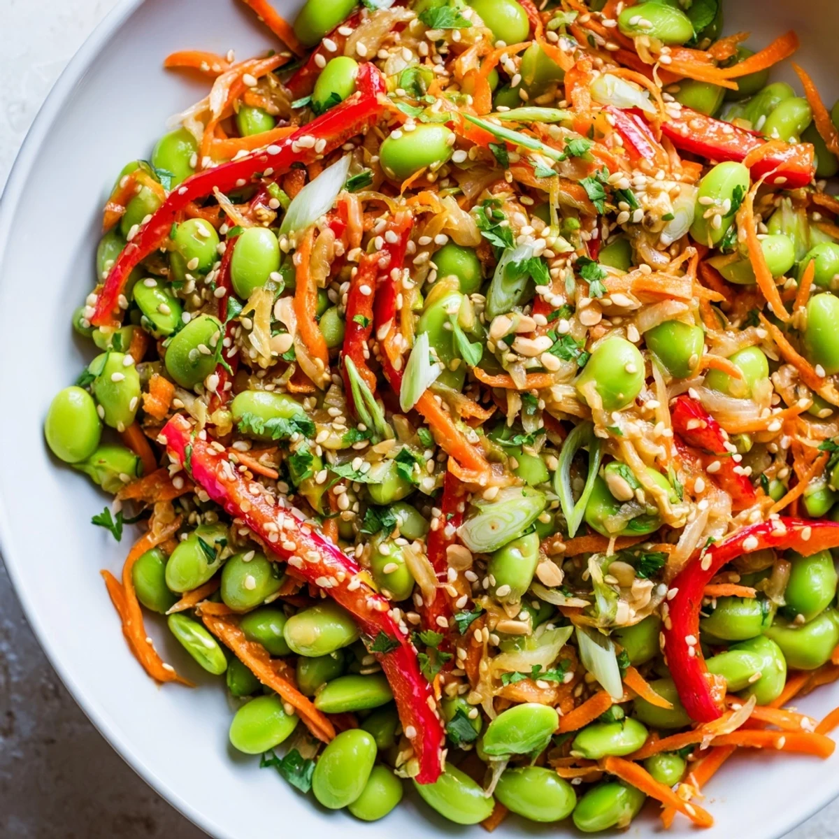 Asian Edamame Salad Fresh