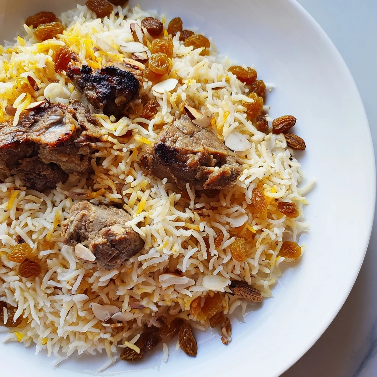 Saudi Arabian Kabsa rice