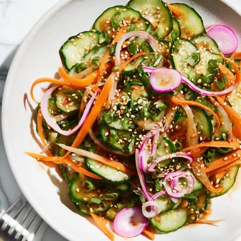 Cucumber Salad Asian Sesame