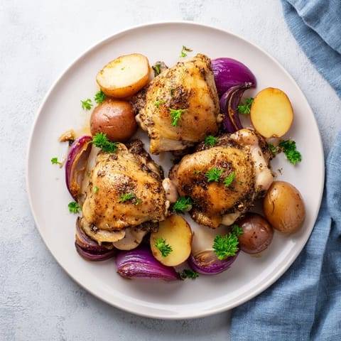 Zaatar Chicken Roasted Potatoes