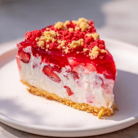 Strawberry Shortcake Cheesecake