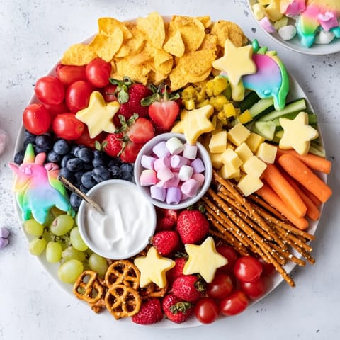 Whimsical Unicorn Party Platter