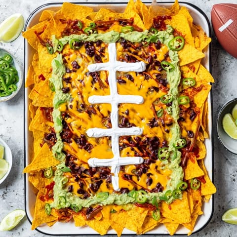 Football Field Nacho Platter