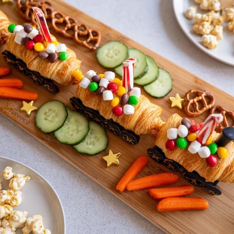 Polar Express Train Treat Board