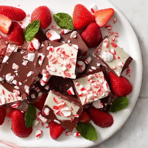 Candy Cane Dessert Platter