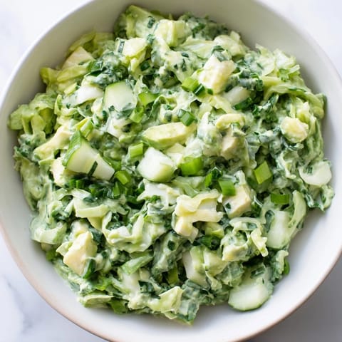 Green Goddess Cabbage Dip