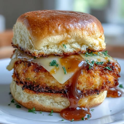 Honey Mustard Chicken Sliders