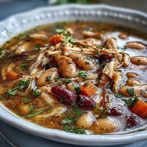 15-Bean Smoked Turkey Soup