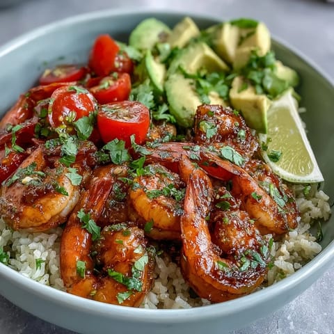Easy Healthy Lemon Garlic Shrimp