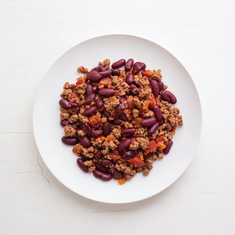 Enjoy this easy The Secret 4-Ingredient Slow Cooker Chili Dump that's perfect for a satisfying weeknight meal.