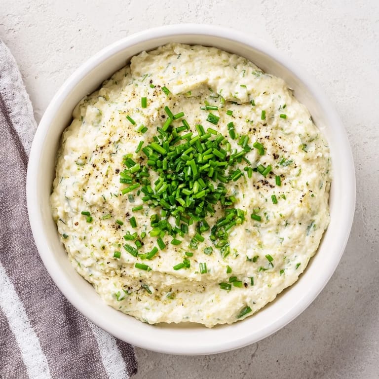 Homemade Veggie Ranch Dip: a vibrant, tangy appetizer sprinkled with fresh, fragrant chives.