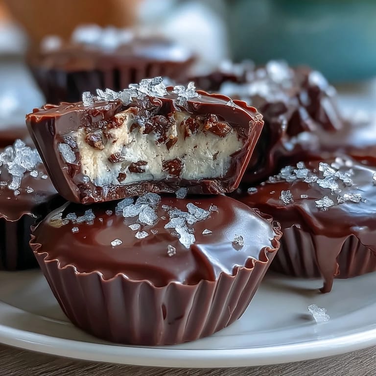 Protein-packed frozen treats with smooth peanut butter filling and rich chocolate coating, perfect for a sweet snack.