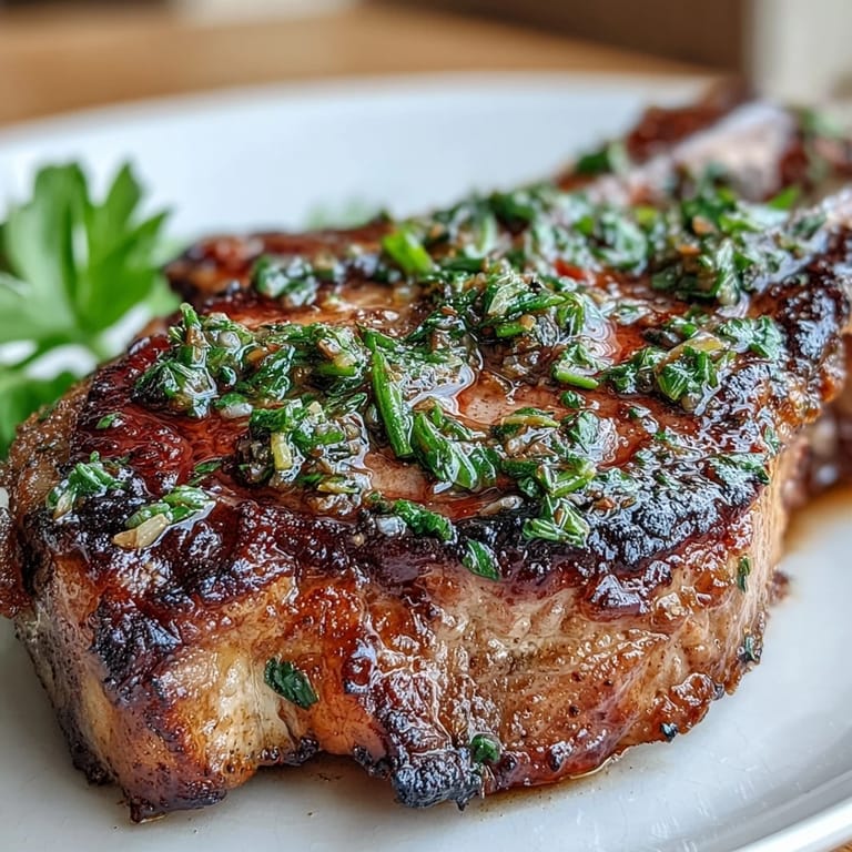 3. Succulent lamb chops served with a fragrant gremolata, combining parsley, lemon zest, and garlic for a fresh, bold finish.